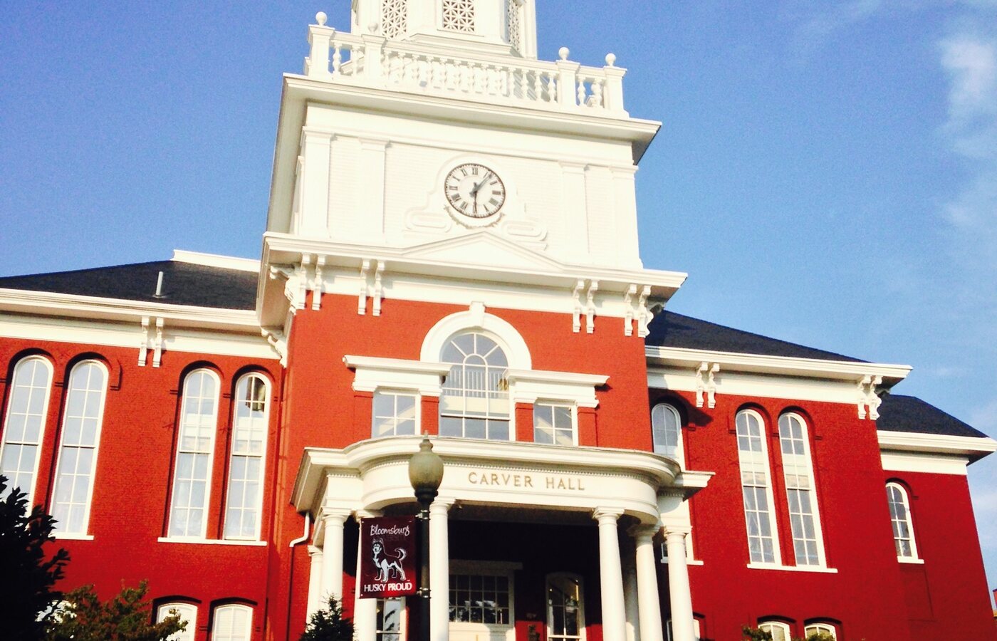 Carver Hall on the Bloomsburg campus of Commonwealth University